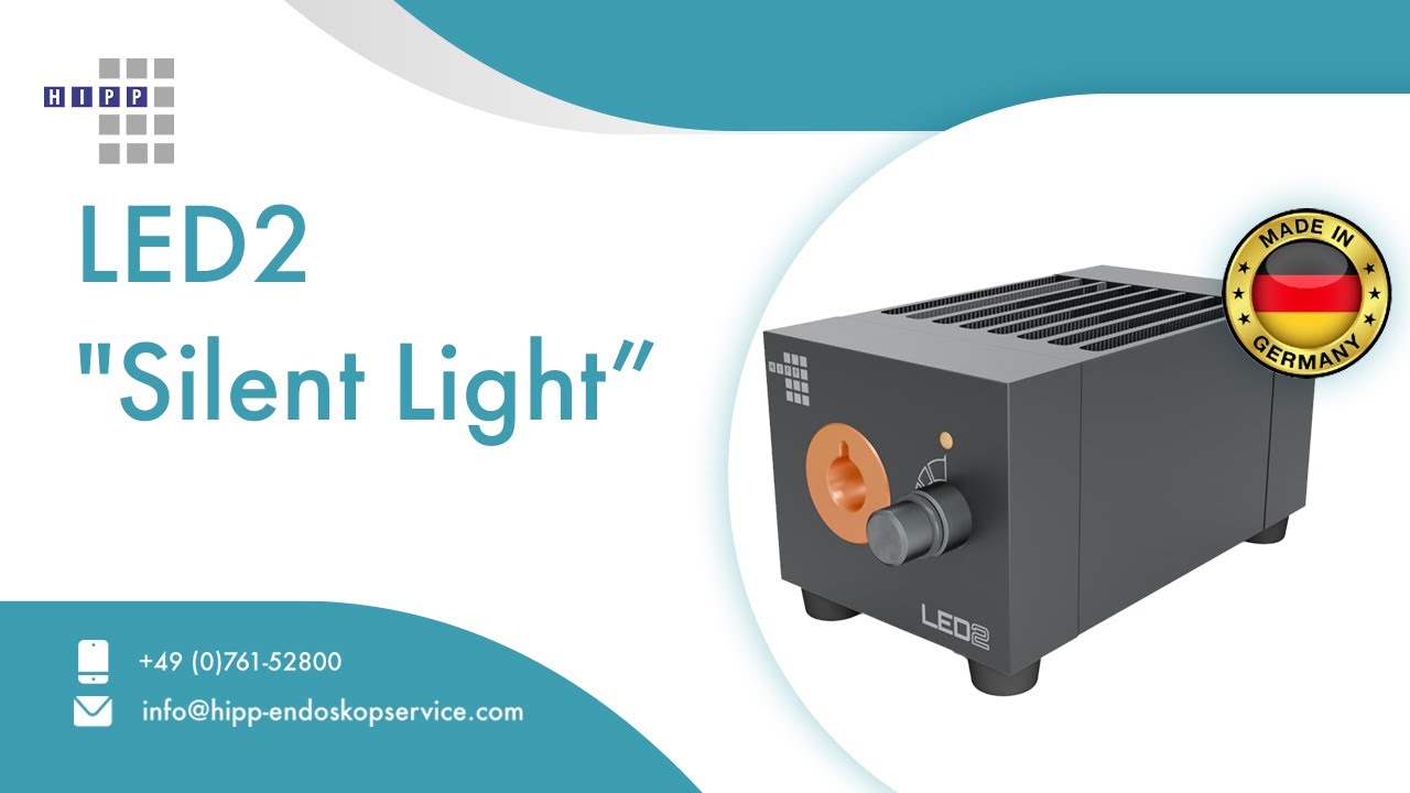 LED2 "Silent Light" I the latest generation of compact LED cold light sources