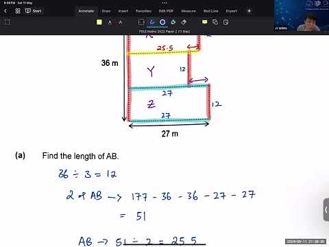 Video: a Genius Plus Academy teacher solving PSLE 2022 Paper 2 Question 16