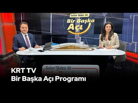 Genel Başkanımız Ali Babacan, KRT TV'de Bir Başka Açı programına konuk oluyor