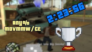 GTA: SA - Any% MDvMMw/CE Speedrun in 2:23:56