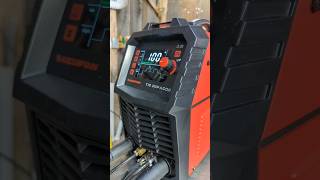 New TIG welder from Arkcaptain 200P AC/DC Full review coming. #tig #homemade #maker #welding