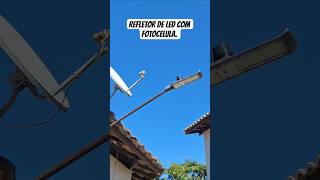 Refletor de Led 100w com fotocelula.
