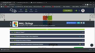 MAL: Strings | malware analysis | bitcoin Investigation | sysinternal suite | tryhackme |walkthrough
