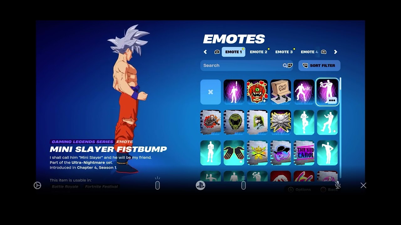 MINI SLAYER FISTBUMP ( Doom) (Emote)- Fortnite