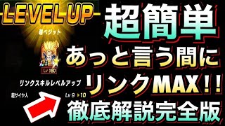 ドッカンバトル 知って爆速でリンクmax 忙しい方は時間短縮 リンクスキルmaxキャラ40体の実績で語る徹底解説完全版 Dragon Ball Z Dokkan Battle 地球育ちのげるし Youtube