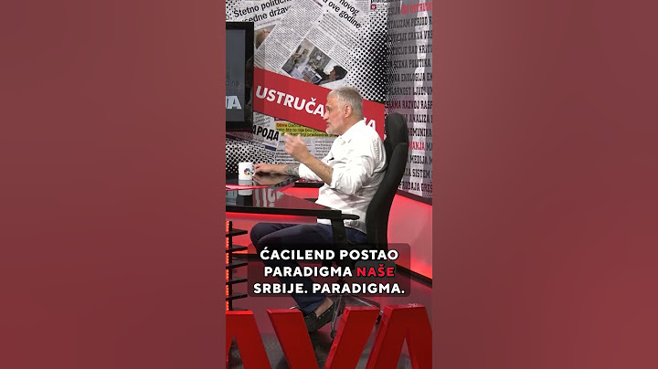 Čedomir Jovanović - Ćacilend je paradigma Srbije ali i nemoći!