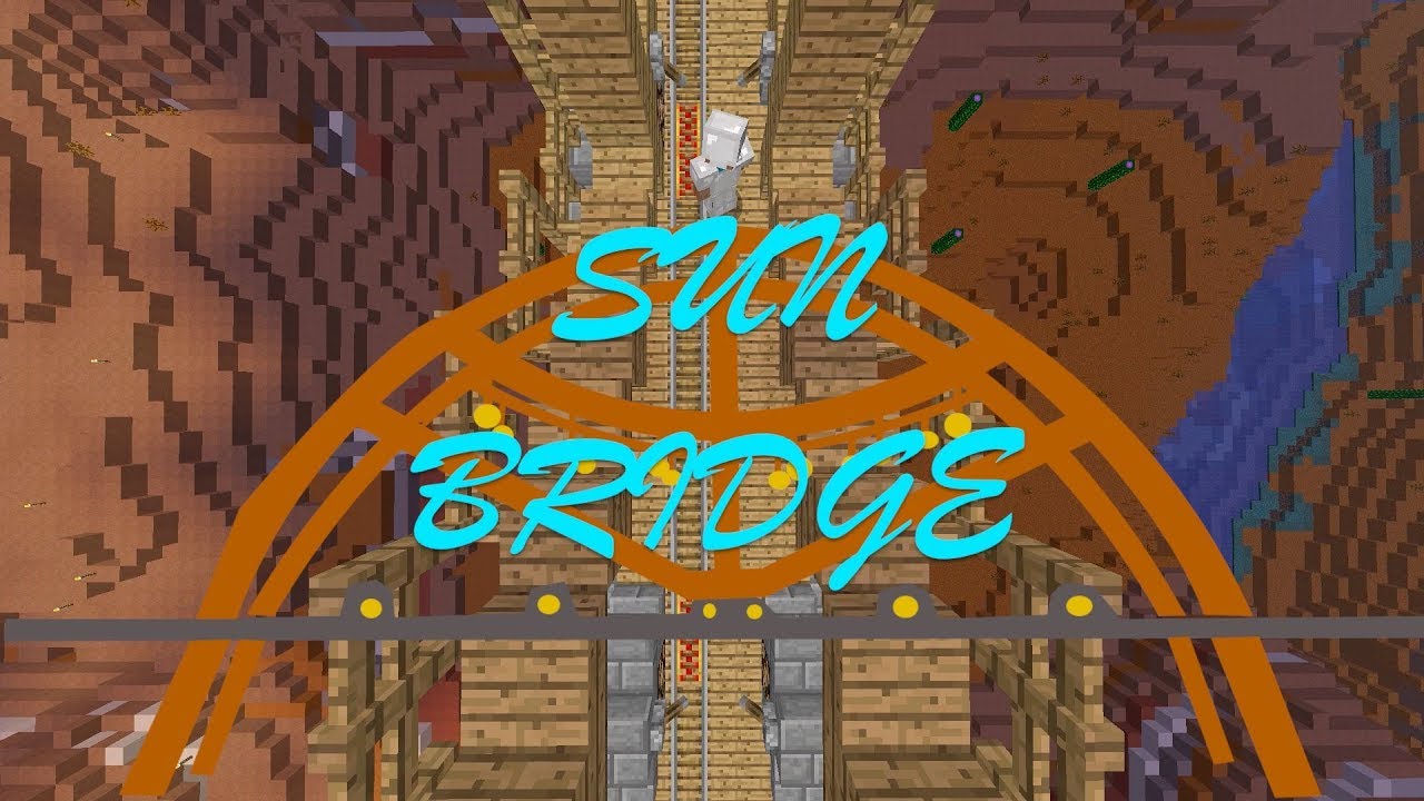 [Minecraft Timelapse] Sun Bridge - by Zipou & Heik