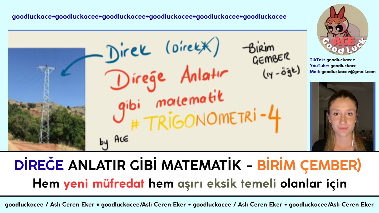DİREĞE anlatır gibi BİRİM ÇEMBER - trigo4