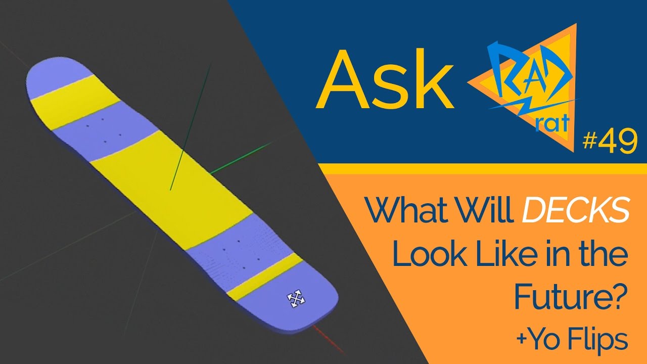 #AskRadRat (49) - What Will Deck Designs Look Like in the Future? Should You Catch Front-Footed? playstation 3