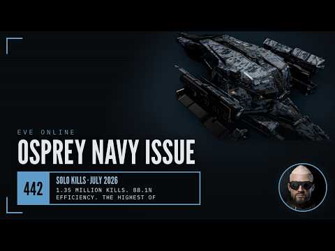 EVE Online Osprey Navy Issue Guide — 1.35 Million Kills. 88.1% Efficiency. The Highest Of Any Cruise