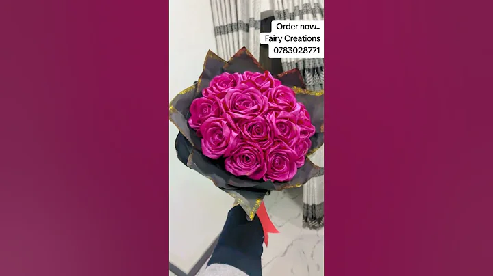 Handmade diy ribbon rose flowers gift #diy #handmade #flowers #rose #tutorial #handmadegifts #craft#