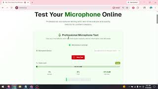 mictest.to – Free Online Sound Input Test