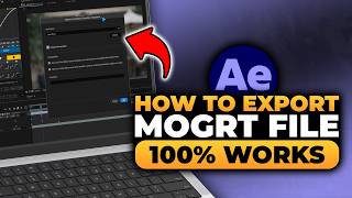 How To Export MOGRT File in After Effects (FAST &amp; EASY) | Export MOGRT File in After Effects