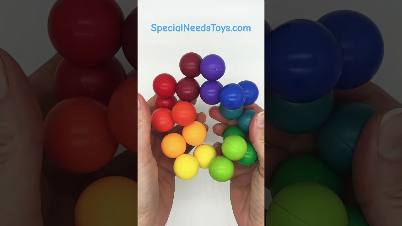Sensory Fidget - Fiddle Rainbow Beads