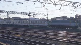 EF65-2127（ニゲニーナ）牽引　東京メトロ17000系17187F　甲種輸送　千里丘通過