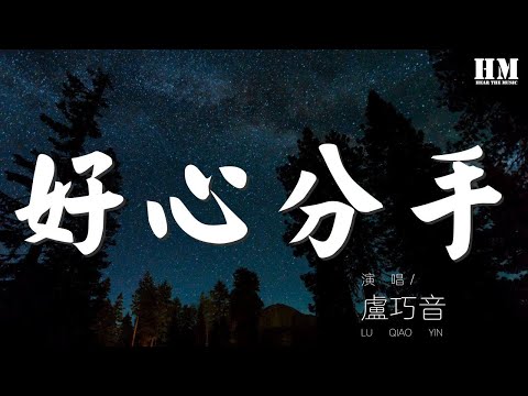盧巧音 - 好心分手『好心一早放開我 從頭努力也坎坷』【動態歌詞Lyrics】