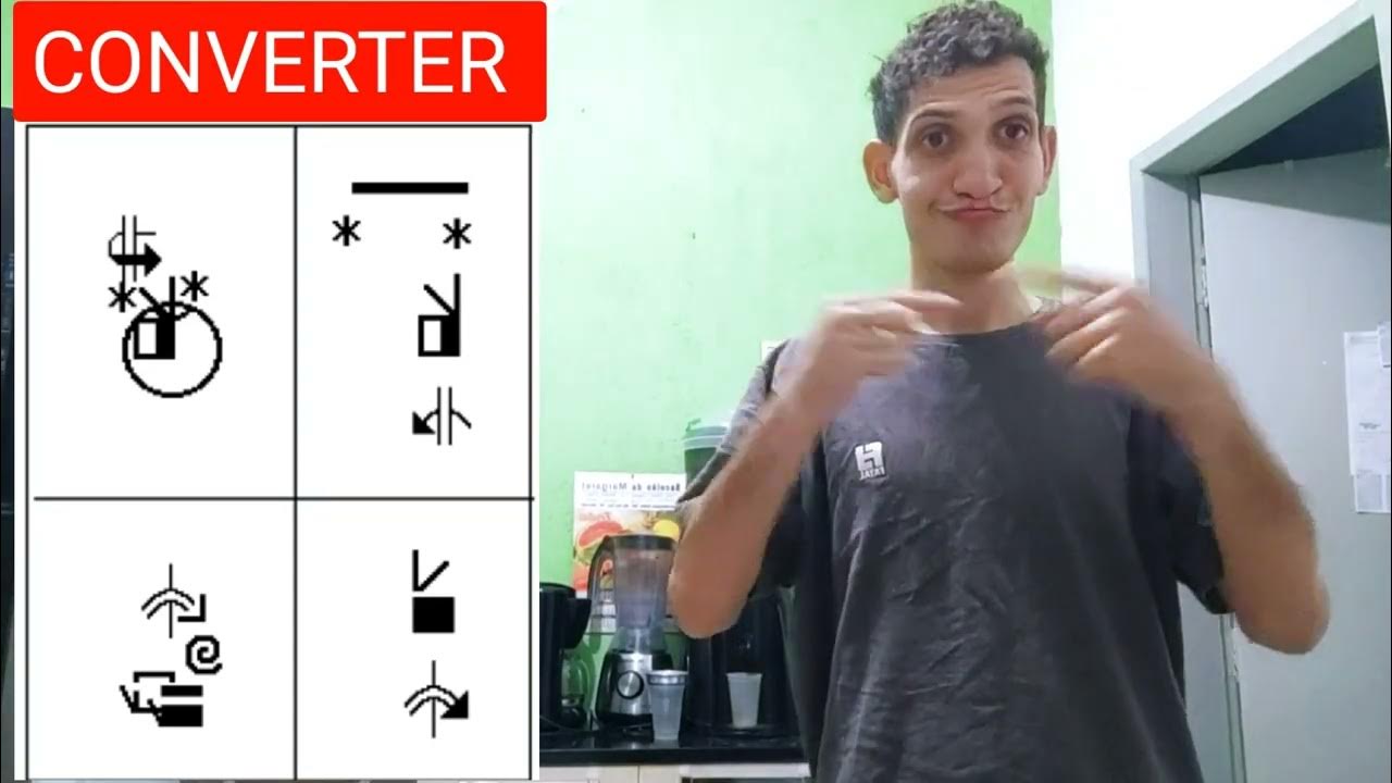CONVERTER SINAL EM LIBRAS YouTube