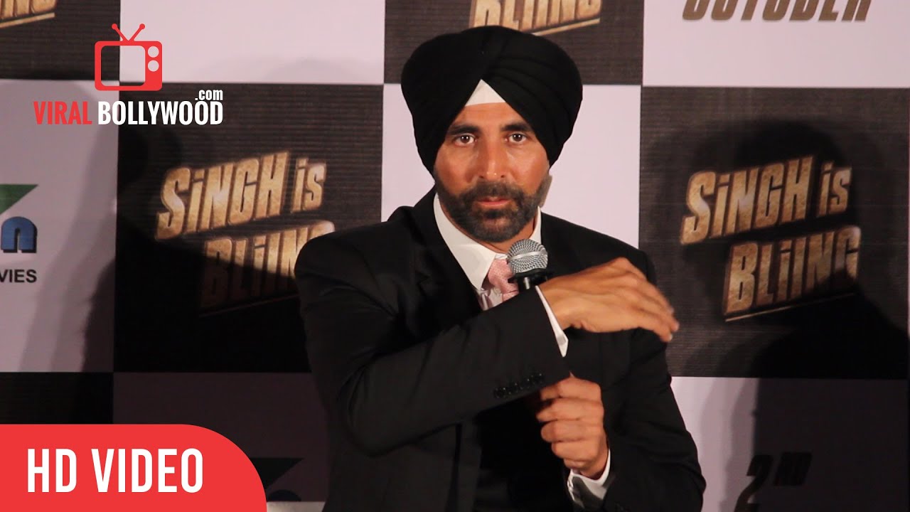 Akshay Kumar Full Speech | Singh Is Bling Trailer Launch