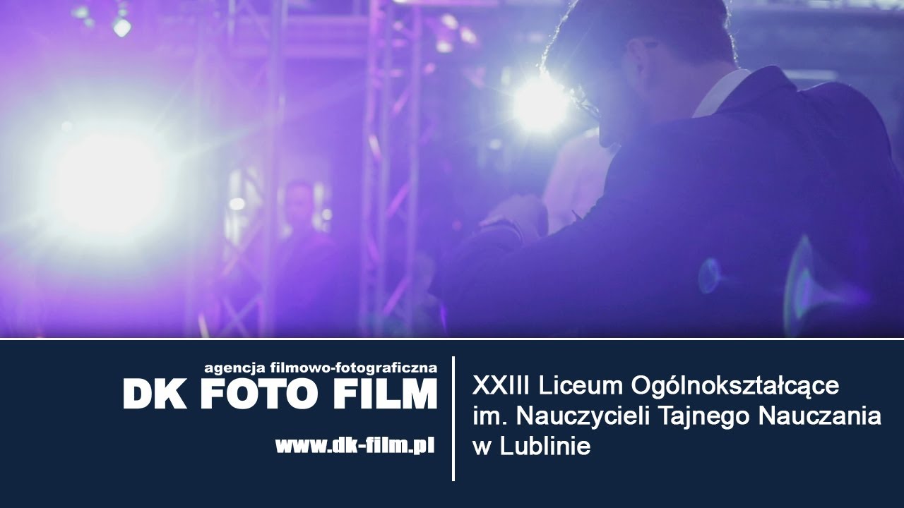 Trailer Studniówki  XXIII Liceum Ogólnokształcące im. Nauczycieli Tajnego Nauczania