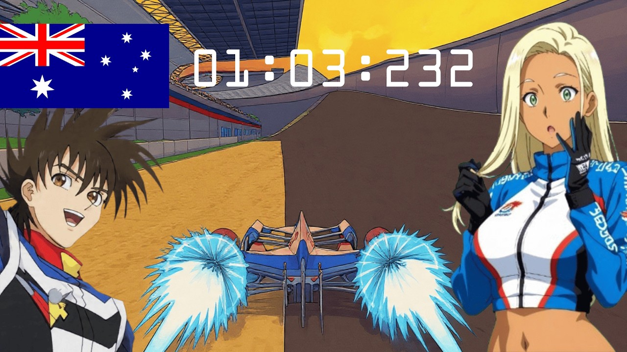 CYBER FORMULA RTI 4 PS2 SYDNEY IMPOSSIBLE LAP TIME ( 01:03:232 )