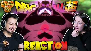 TOP IS A DESTROYER?! AND VEGETAS NEW FORM! Dragon Ball Super Episodes 123, 124 & 125 REACTION!