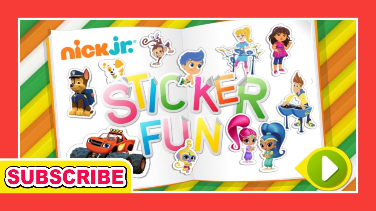 Nick Jr Sticker Pictures