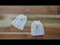 How to Make Macrame Earrings