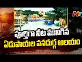 Huge flood at Edupayala Durga Bhavani temple, viral video