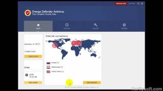 Best Computer Virus Protection - Orange Defender Antivirus screenshot 5