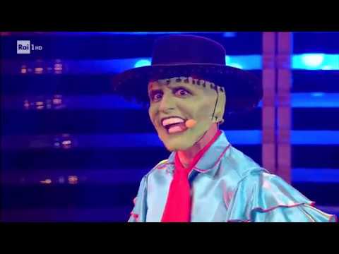 Giovanni vernia è jim carrey: "cuban pete" - tale e quale show 16/11/2018