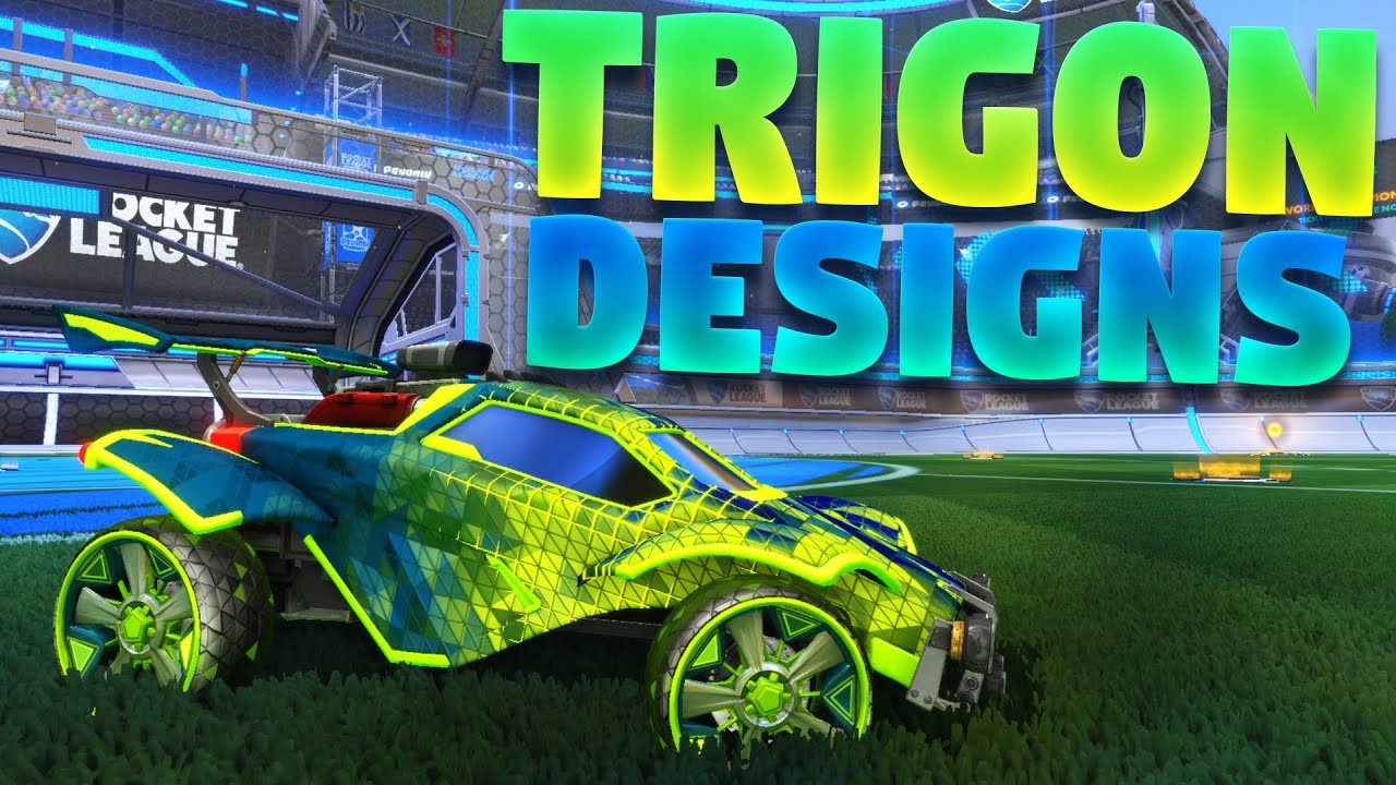 Best 'Trigon' Car Designs On Rocket League YouTube