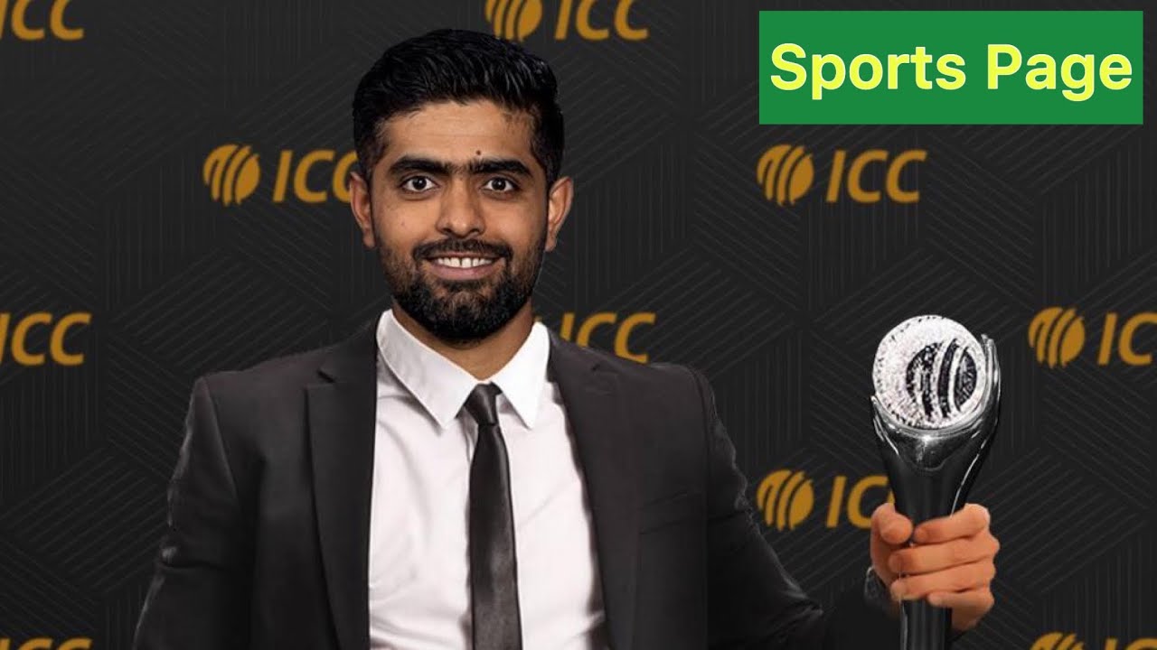 Babar Azam ICC Mens Cricketer of the year 2022 | 