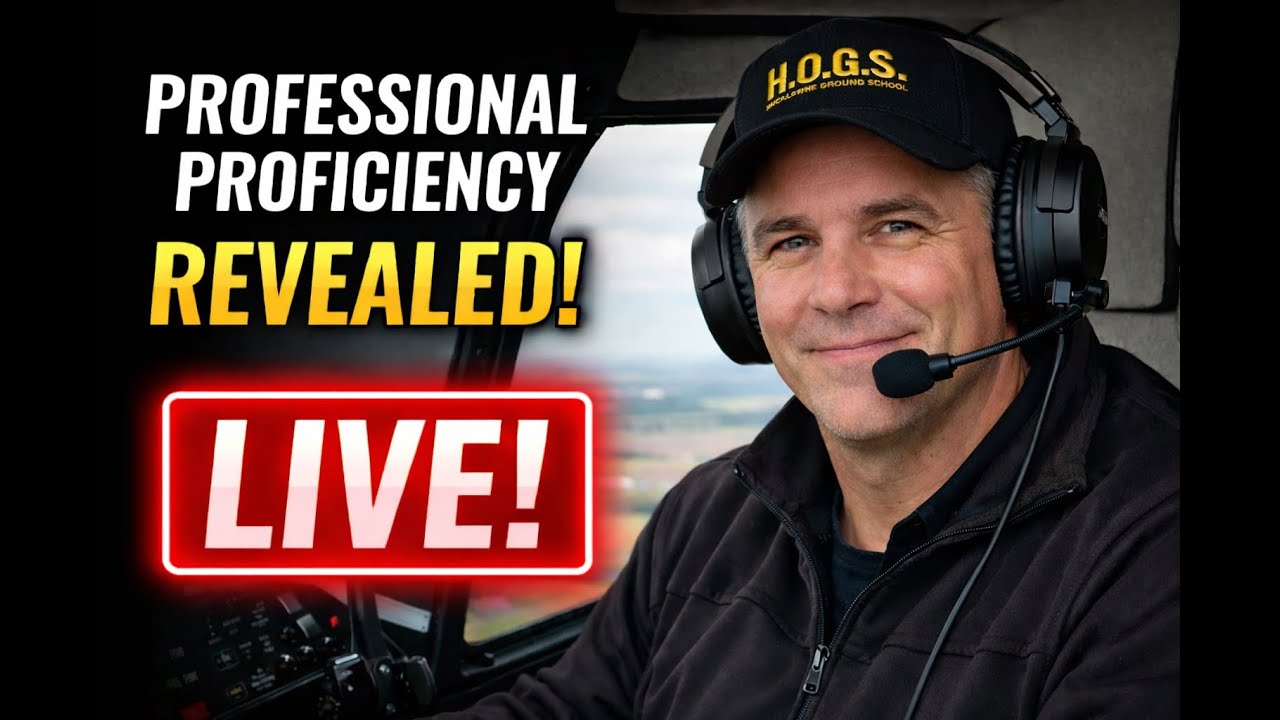 Pilot Proficiency Starts HERE (Live Training + 50% Off)