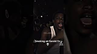 Smoking on Gerald #smokingboy