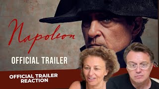 NAPOLEON (Official Trailer - Joaquin Phoenix) The Popcorn Junkies Reaction