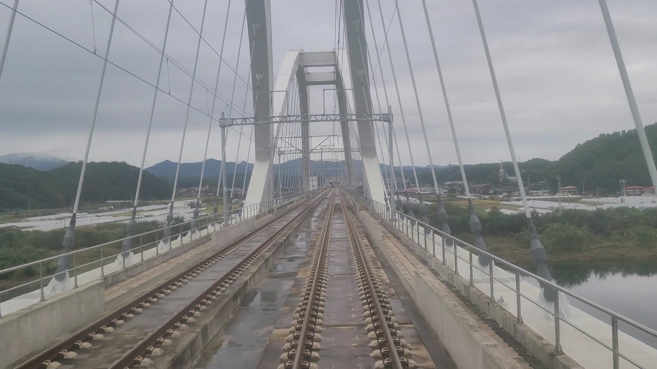 중앙선 무궁화호 안동역~의성역 후부 주행영상 [4K]