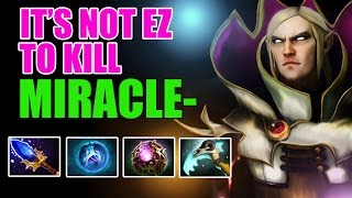 Its Not Ez To Kill Miracle- - Invoker With Perfect Combo And Sunstrike Made 15 Kills In Ranked