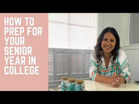 How to Prepare for Your Senior Year in College! | The Intern Queen