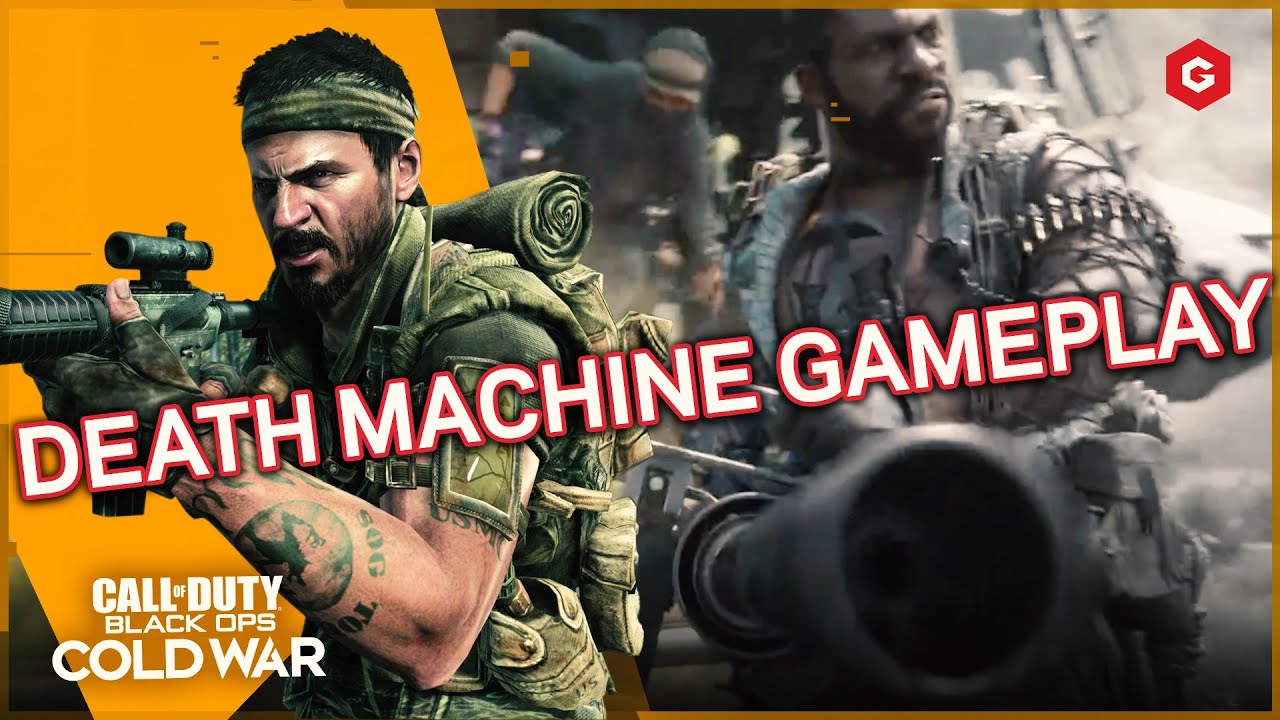 DEATH MACHINE GAMEPLAY (BLACK OPS COLD WAR) - YouTube