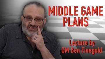 Middle Game Plans, with GM Ben Finegold