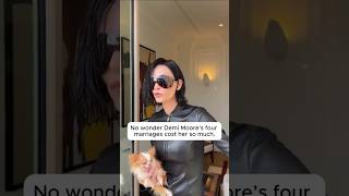No Wonder Demi Moore's Four Marriages Cost Her So Much celebrities famous