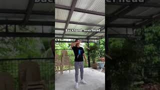 Celebrity Basic Backhand and Forehand Overhead Stroke Profile