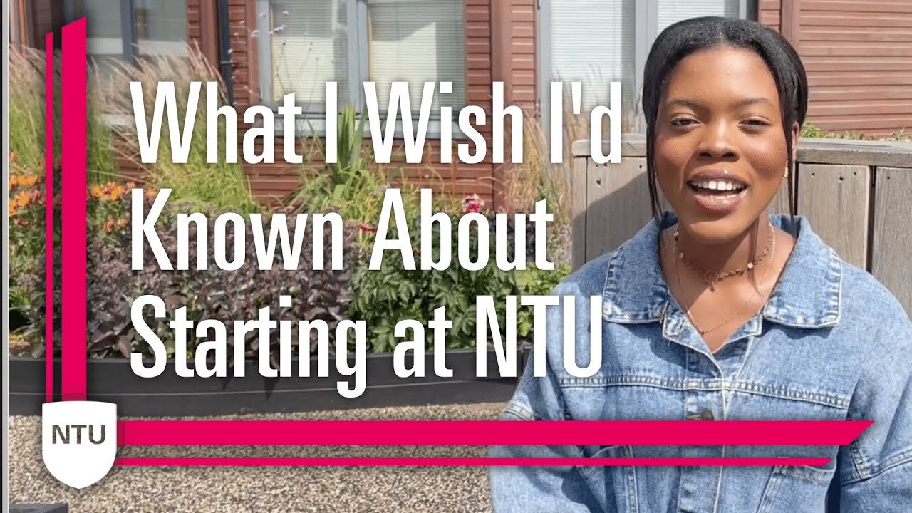What I Wish I'd Known About Starting at Nottingham Trent University