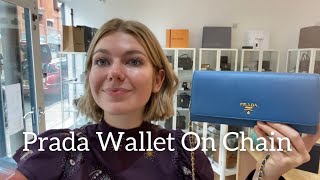 Prada Wallet On Chain Bag Review