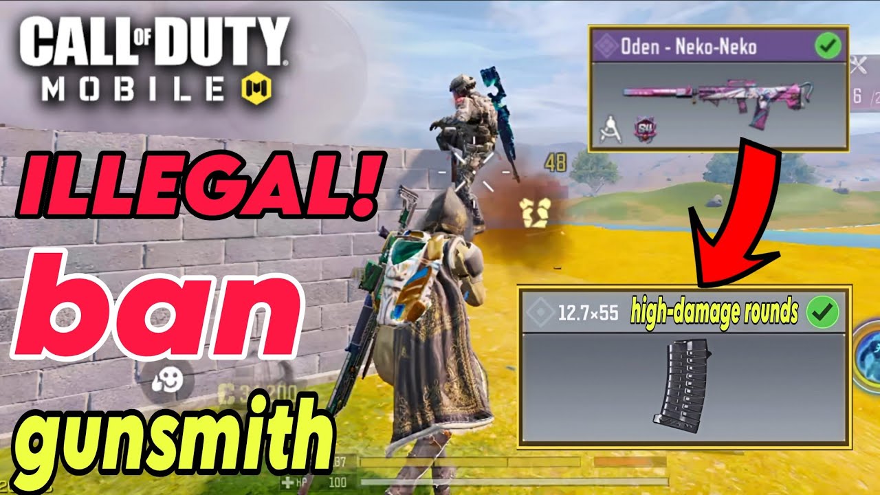 ODEN HIGH-DAMAGE ROUNDS Are ILLEGAL in COD Mobile? | Broken Lobby Gameplay | best oden gunsmith Codm