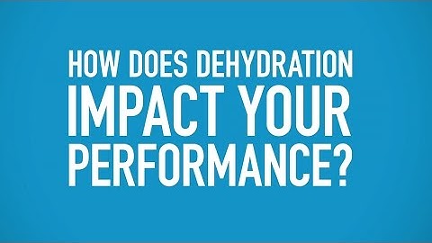 How Does Dehydration Impact Your Peformance? - CamelBak HydratED