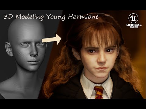 Harry Potter: Hermione Granger ricreata in Unreal Engine 5. Non la  distinguerete dalla realtà!