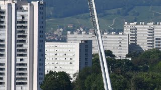 Sur les hauteurs des quartiers de Reims