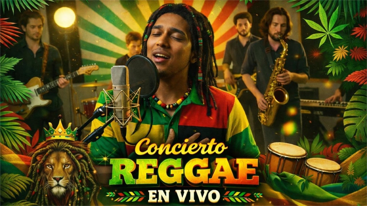 Concierto Reggae en Vivo – Público Encendido🎶