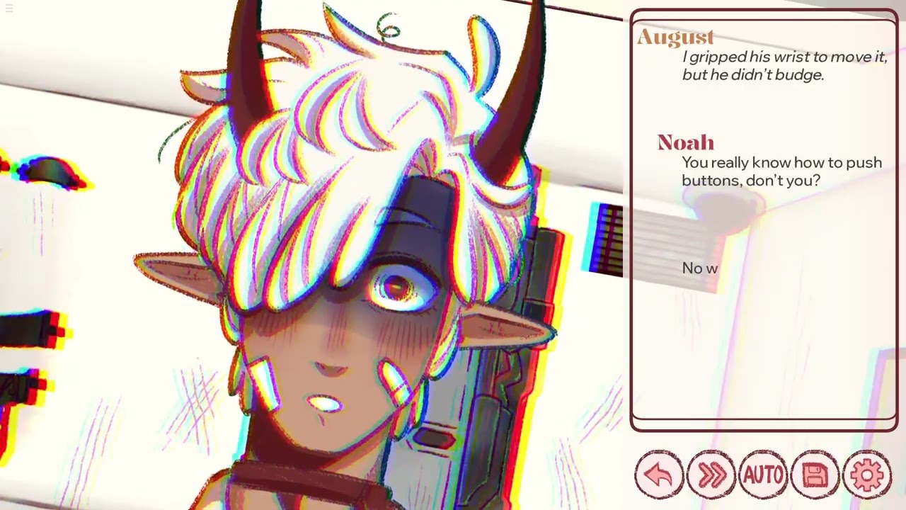 Exiting the White Room - Visual Novel Game